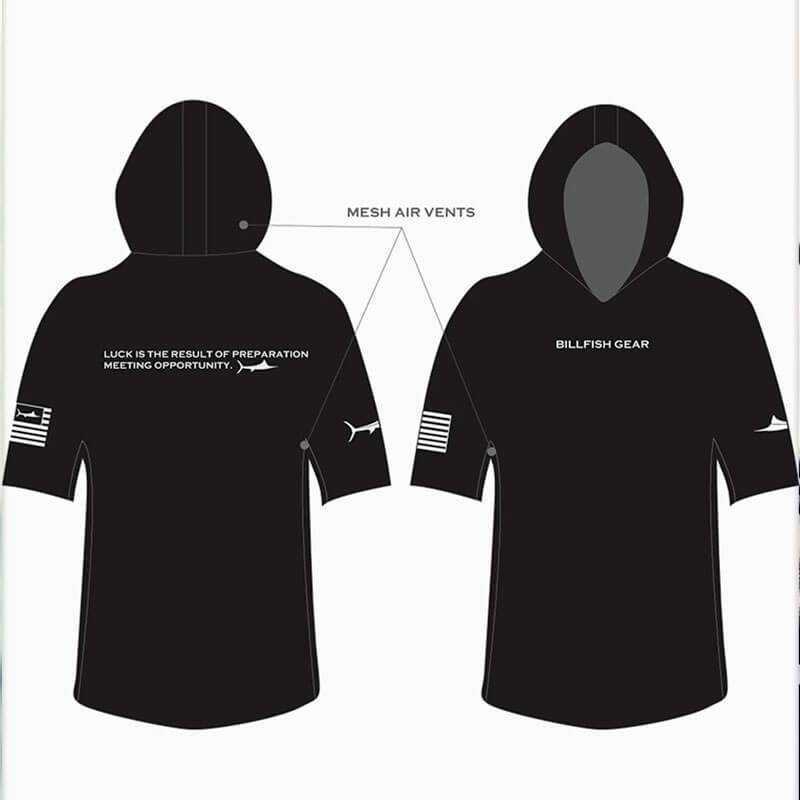 BILLFISH Mantra Hooded Short Sleeve