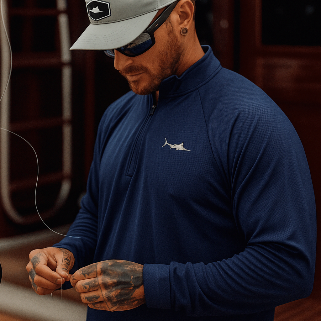 BILLFISH 1/4 Zip Long Sleeve