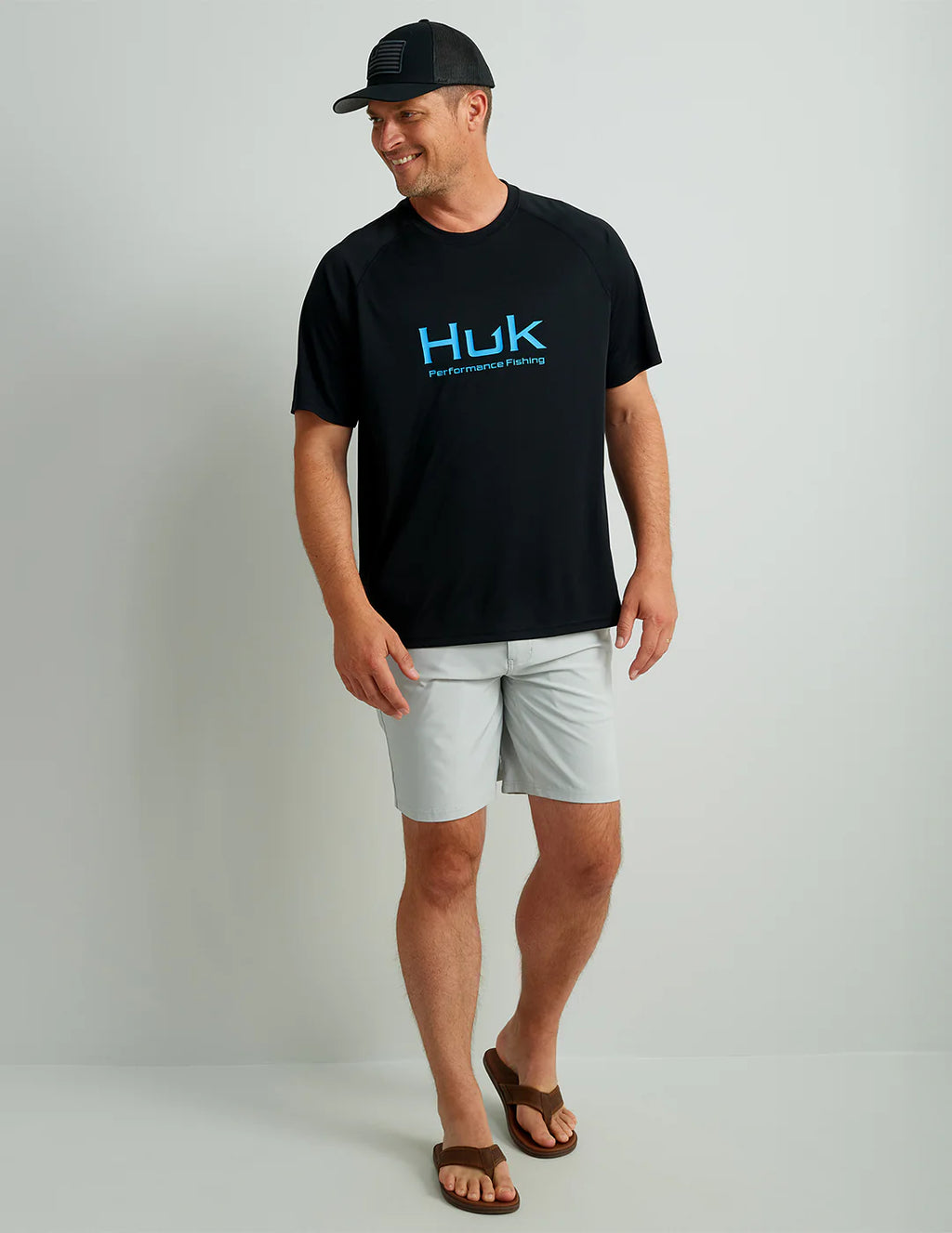 Huk Pursuit Short Sleeve Performance Crew