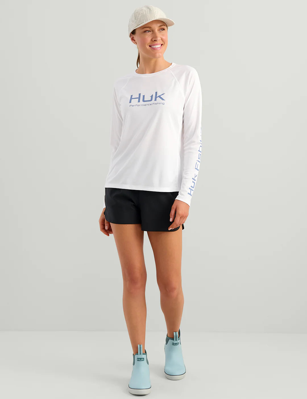 HUK Pursuit Crew Radical Botanical Women’s – Performance Long Sleeve