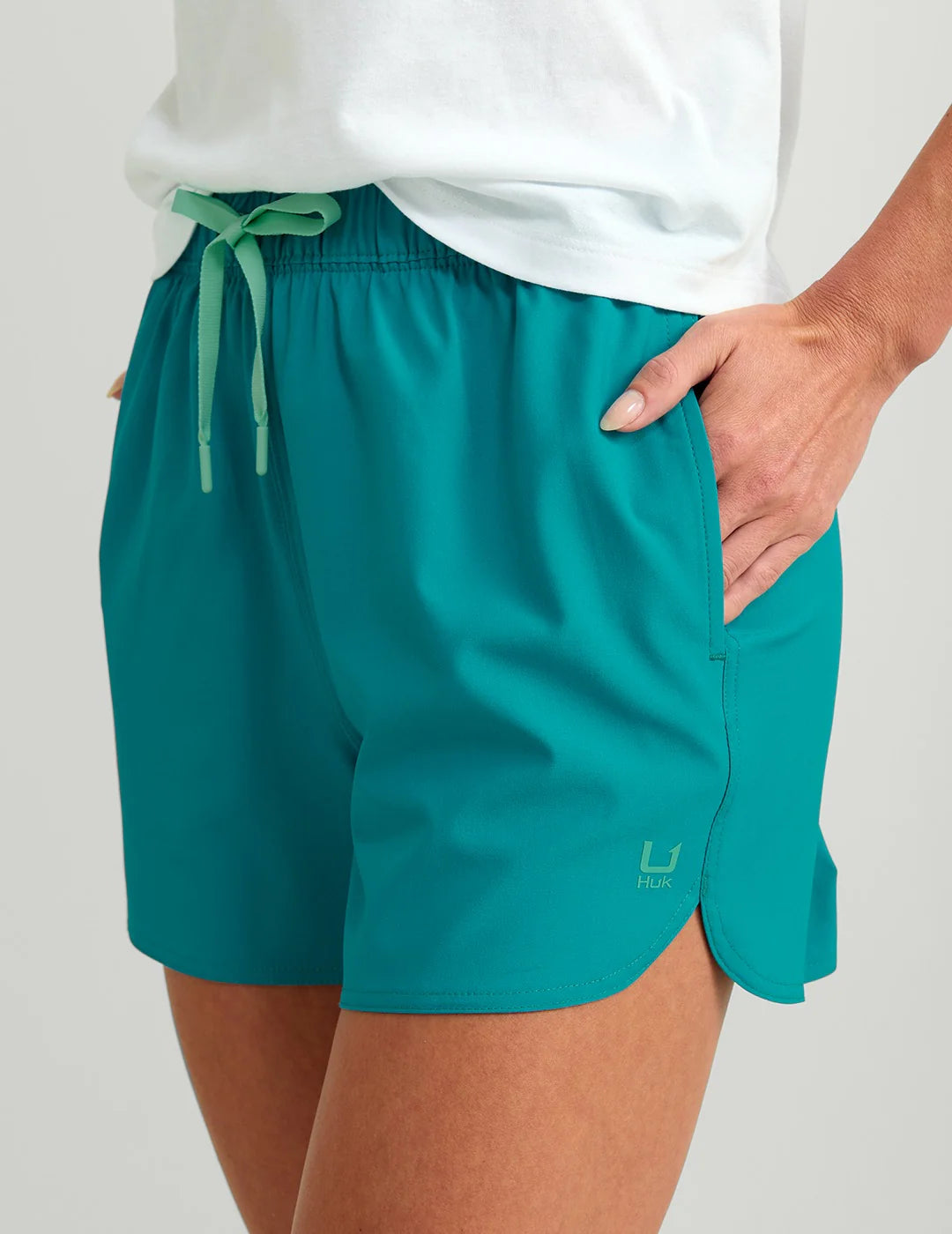Huk Women’s Pursuit Volley Swim Shorts – Algiers Blue