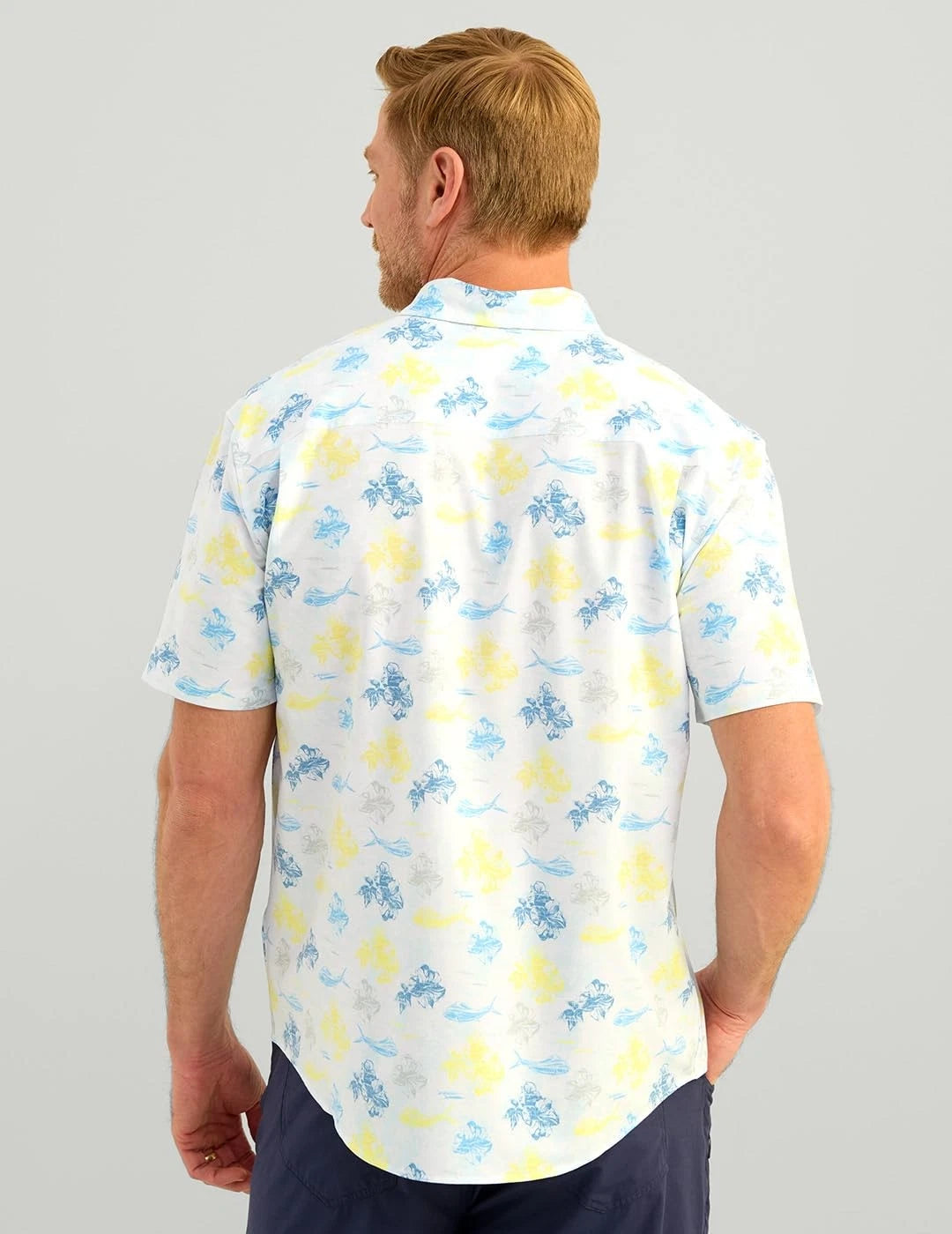 Huk Graphic Button-Down