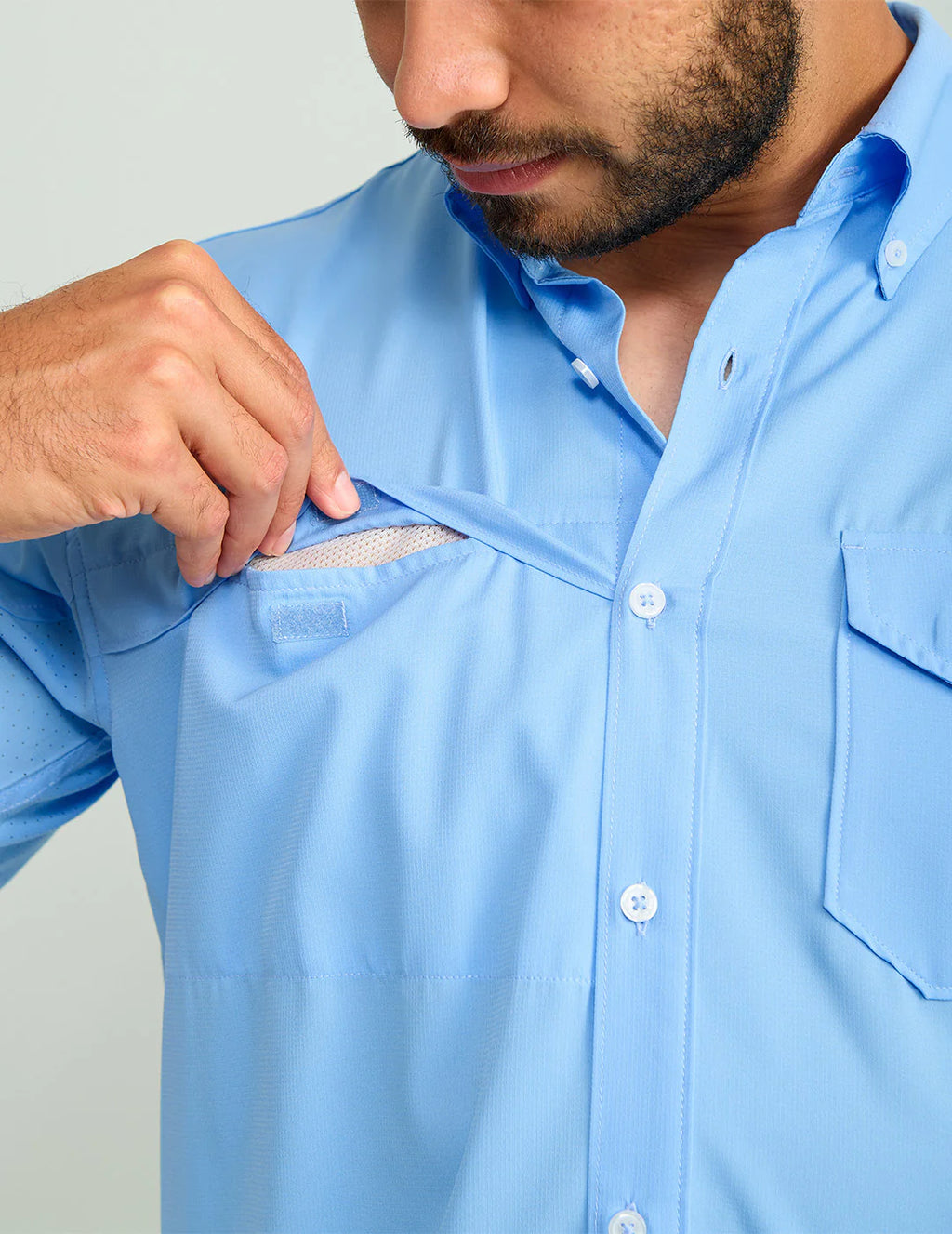 Huk Tide Point Short Sleeve Button-Down
