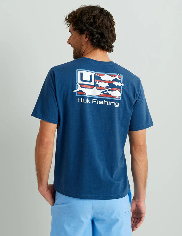 Huk Trophy Flag Tee - Set Sail