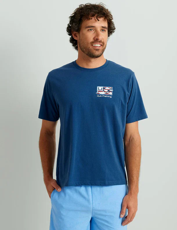 Huk Trophy Flag Tee - Set Sail